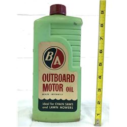 BA PLASTIC OUTBOARD MOTOR OIL BOTTLE