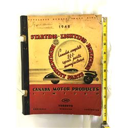 1948 CMP PARTS CATALOG
