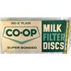 Image 4 : 1930'S CANADIAN TIRE SUPER-LASTIC TIRE TUBE  BOX & CO-OP MILK FILTER DISCS BOX