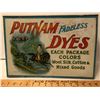 Image 1 : PUTNAM DYES TIN DISPLAY CASE