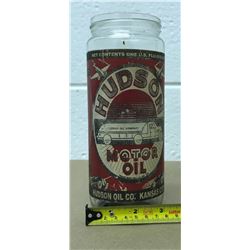 HUDSON MOTOR OIL 1 QT JAR