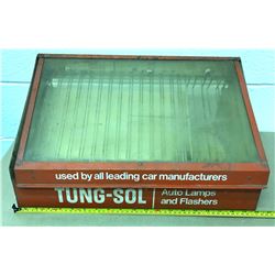 TUNG-SOL AUTO LIGHT BULB DISPLAY UNIT