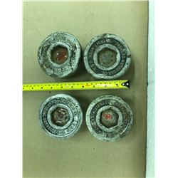GR OF 4, PACKARD GREASE CAPS