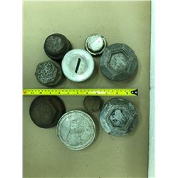 GR OF 9, MISC GREASE CAPS