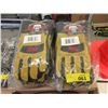 Image 1 : 12 New Pairs of Leather Welding Gloves - Size M