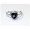 Image 1 : Ocean Blue Mystic Topaz & Diamond Ring