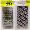 Image 1 : 10 Oz Johnson Matthey .999 Silver Bar
