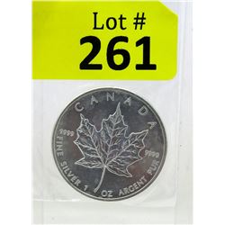 1 Oz. 2012 Canada .9999 Silver Maple Leaf Coin