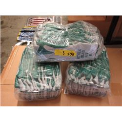 36 Pairs of New Nitrile Palm Work Gloves - Size M