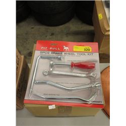 Case of 6 New Brake Wheel Tool Kits