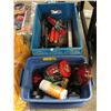 Image 1 : Heavy Duty F & C Clamps & Box of Emergency Lights