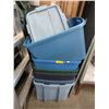 Image 1 : 6 Totes with Lids