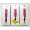 Image 1 : 3 New Ammelee Cordless Vibrator/Massagers