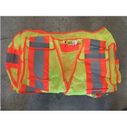 8 New One Size Reflective Safety Vests