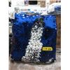 Image 1 : 4 New Shimmer Pillows-Colour Shifting Blue-Silver