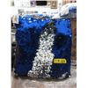 Image 1 : 4 New Shimmer Pillows-Colour Shifting Blue-Silver