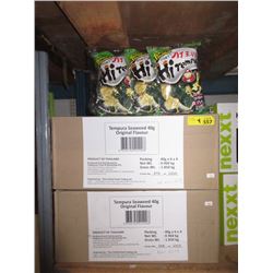 4 Cases of Tempura Seaweed Snacks