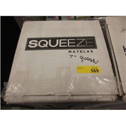 New Kingsdown Queen Size 7" Squeeze Mattress