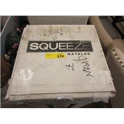 New Kingsdown Queen Size 7" Squeeze Mattress