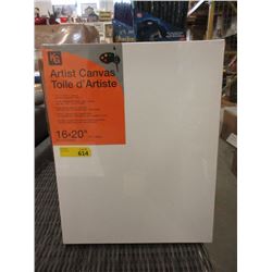 6 New 16  x 20  Artist Canvases