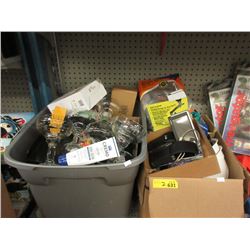 2 Totes of Tools & Assorted Household Goods