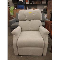 New Beige Fabric Electric Power-Lift Recliner