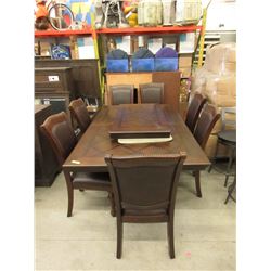 New Family Size Dining Table with 7 Chairs