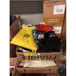 2 Boxes of Assorted New Tee Shirts