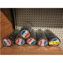 6 New Tubes of 10 PVC Electrical Tape