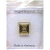 Image 2 : 1 Gram .9999 Fine Gold Geiger Edelmetalle Bar