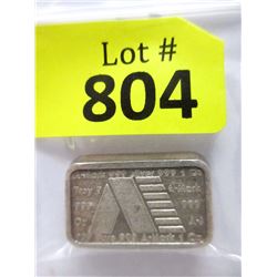 1 Oz. .999 Fine Silver A-Mark Bullion Bar