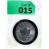 Image 1 : 1 Oz .9999 Fine Silver 2017 Canada Maple Leaf Coin