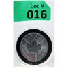 Image 1 : 1 Oz .9999 Fine Silver 2019 Canada Maple Leaf Coin