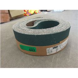 10 New 60 Grit 4" x 132" Sanding Belts - Green