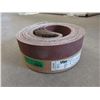 Image 1 : 10 New 80 Grit 4" x 132" Sanding Belts - Red