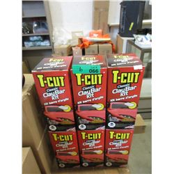 6 New T-Cut Clay Bar Kits