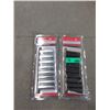 Image 1 : 2 New 9 Piece Deep Socket Sets - 1 is Chrome