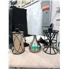 Image 1 : 3 New Accent Lamps -1  Table Lamp & 2 Hanging
