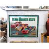 Image 1 : Framed Team Quaker State Poster - 24" x 18"