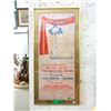 Image 1 : Framed 1996 Bull Fight Poster - 14" x 29"