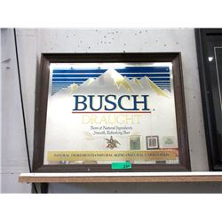 Busch Draught Pub Mirror - 24  x 20 