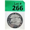 Image 1 : 1 Oz. Somalia African Elephant .999 Silver Coin