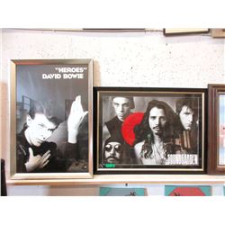 Heroes  David Bowie  & Soundgarden Posters