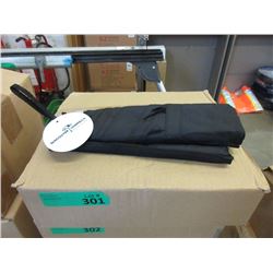 Case of 12 New Black Slim Compact Umbrellas