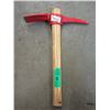Image 1 : 12 New Red Pick Axes with 16" Wood Handle