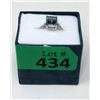 Image 2 : Sterling Silver Mystic Topaz & Diamond Ring