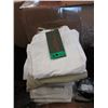 Image 1 : 20 New White or Beige Slacks and Shirts