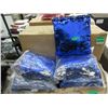 Image 1 : 6 New Colour Shifting Shimmer Pillows -Blue/Silver
