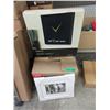Image 1 : New Wall Clock & Case of 8" x 10" Picture Frames