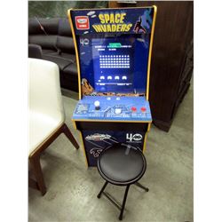 New Taito Space Invader's Game with Chair